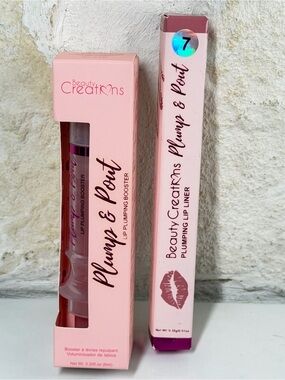 ⭐ BEAUTY CREATIONS PLUMP & POUT LIP PLUMPING BUNDLE
